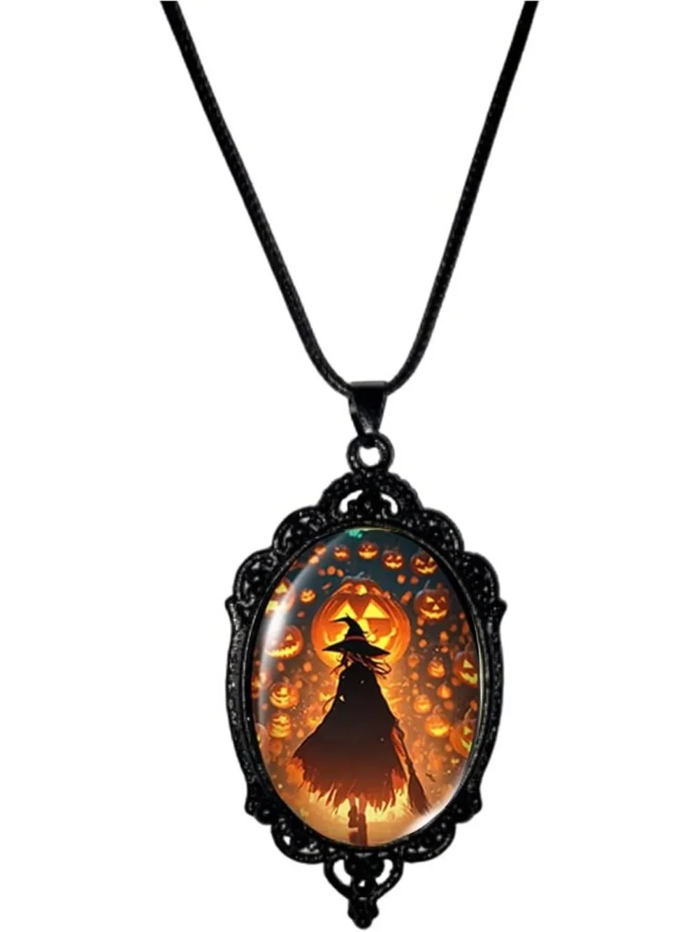 Women’s Yellow Jewelry Set Blue Halloween Victorian Punk Gothic Necklace Earring